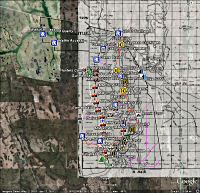 George W. Hopkins Plat Map of 1915