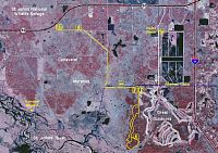 Color Infrared Aerial Map